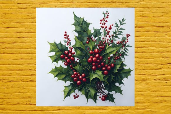 Christmas Watercolor Floral Arrangement: A Designer’s Review for Modern Illustrations