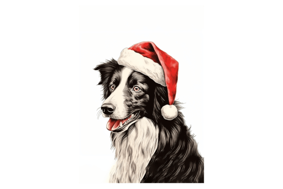 Collie Christmas Card Embroidery Review