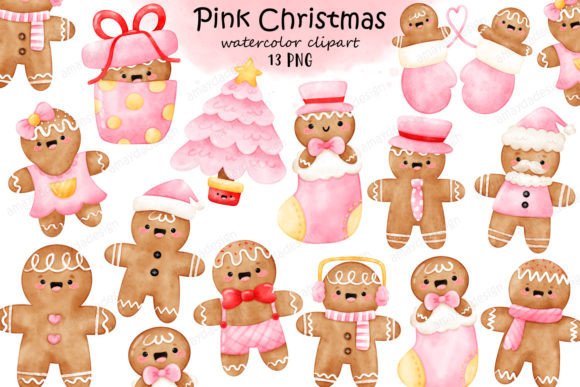 Gingerbread Cookies Christmas Clipart and Illustrations Review