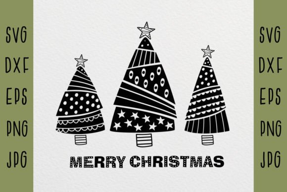 Merry Christmas Svg, Christmas Tree Svg Review