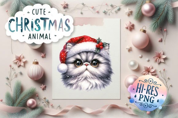 Persian Kitten Christmas Watercolor Embroidery Review